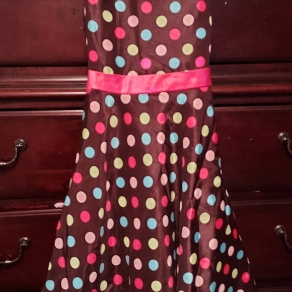 Miss Attitude size 10 pokla dot dress - Picture 2 of 6